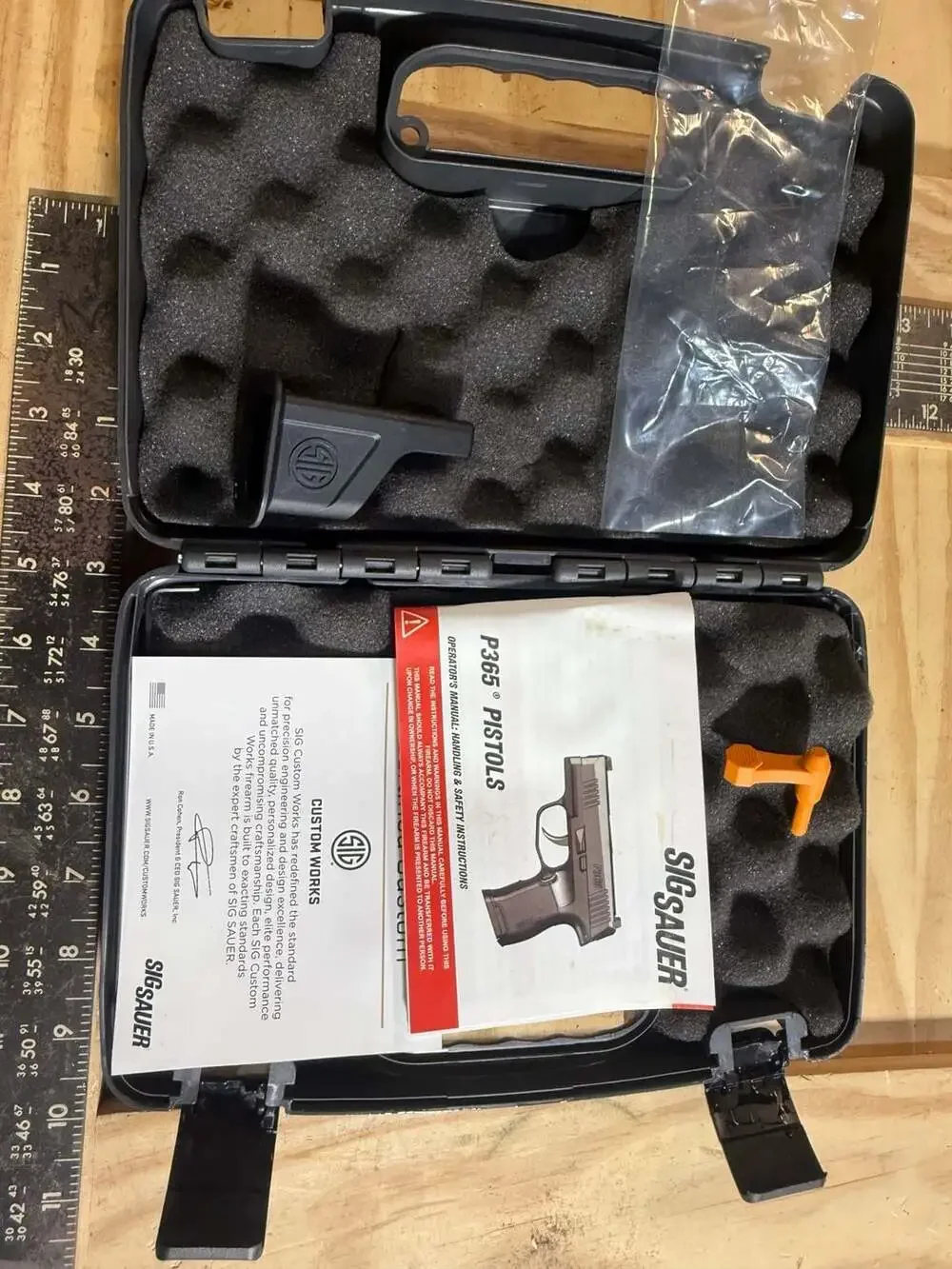 Sig Sauer P365 Custom Works OEM Pistol Hard Case
